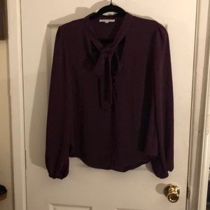 Dark purple shirt